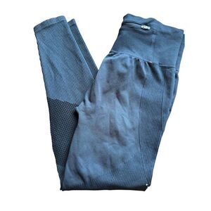 H&M Sport Black Crop Capri Yoga Pants Stretch Unisex Fitness Leggings size M